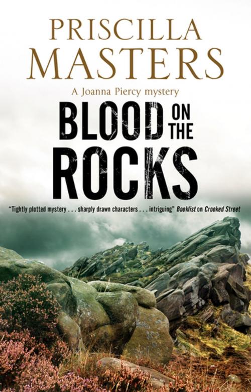 Cover of the book Blood on the Rocks by Priscilla Masters, Severn House Publishers