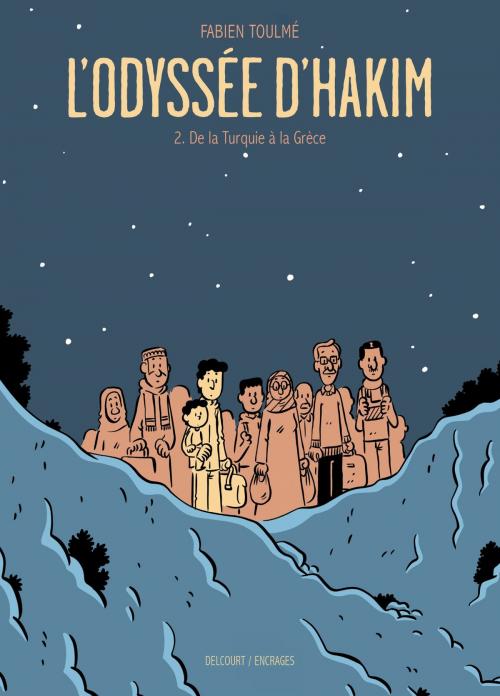 Cover of the book L'Odyssée d'Hakim T02 by Fabien Toulmé, Delcourt