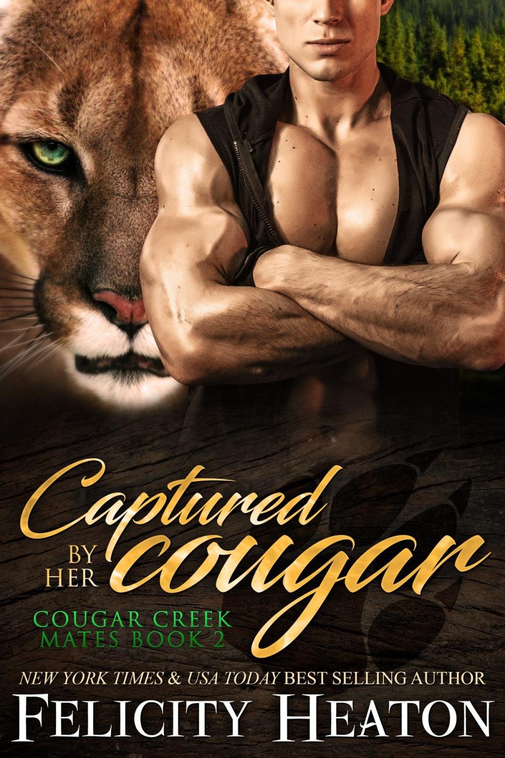 Big bigCover of Captured by her Cougar (Cougar Creek Mates Shifter Romance Series Book 2)