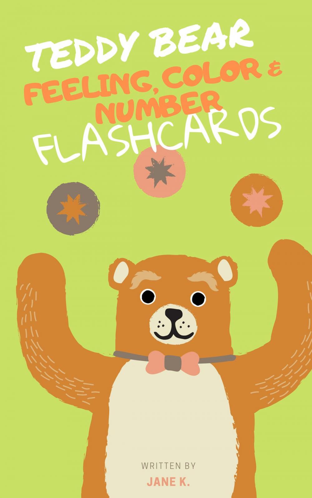 Big bigCover of Teddy Bear - Feeling, Color & Number Flashcards