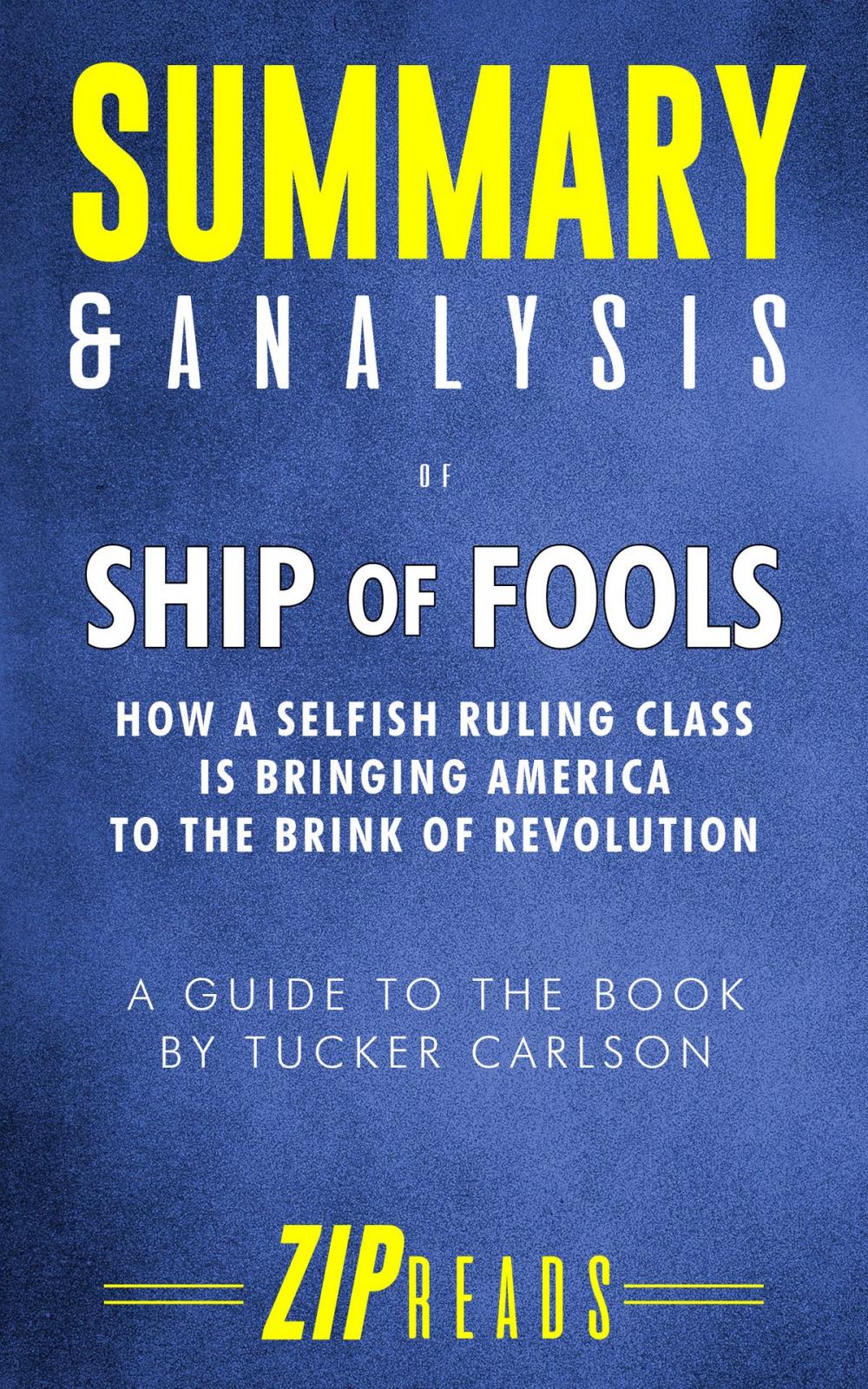 Big bigCover of Summary & Analysis of Ship of Fools