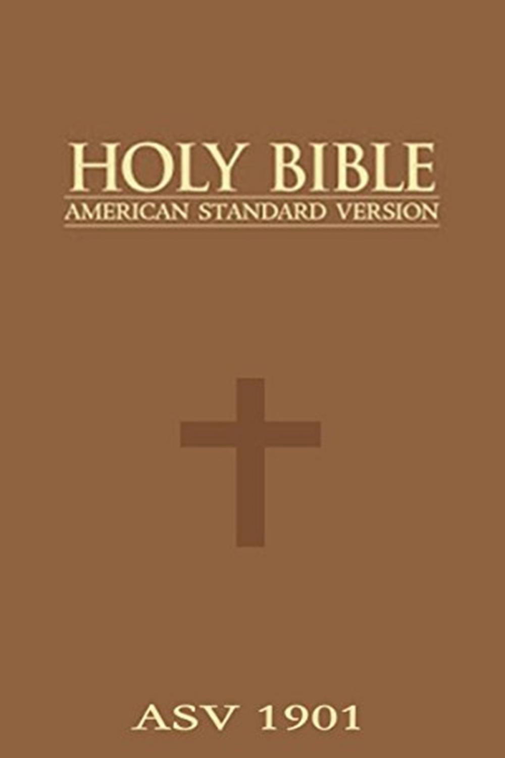 Big bigCover of ASV Holy Bible 1901