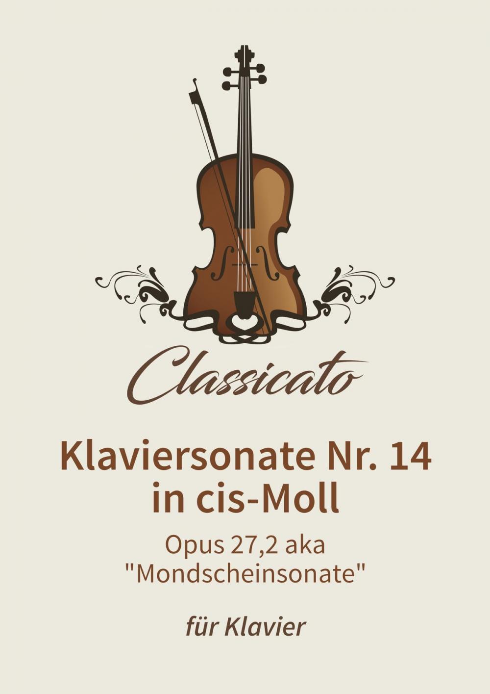 Big bigCover of Klaviersonate Nr. 14 in cis-Moll