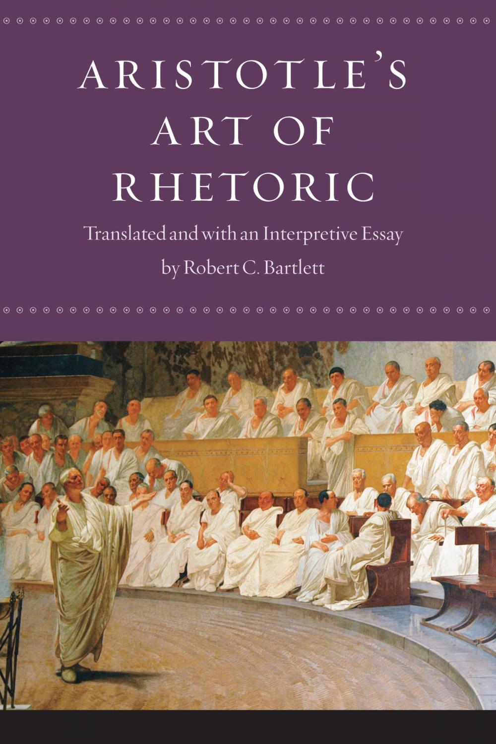 Big bigCover of Aristotle's "Art of Rhetoric"