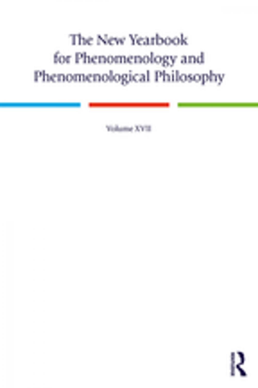 Big bigCover of The New Yearbook for Phenomenology and Phenomenological Philosophy