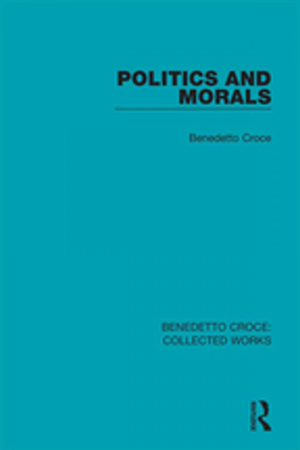 Big bigCover of Politics and Morals