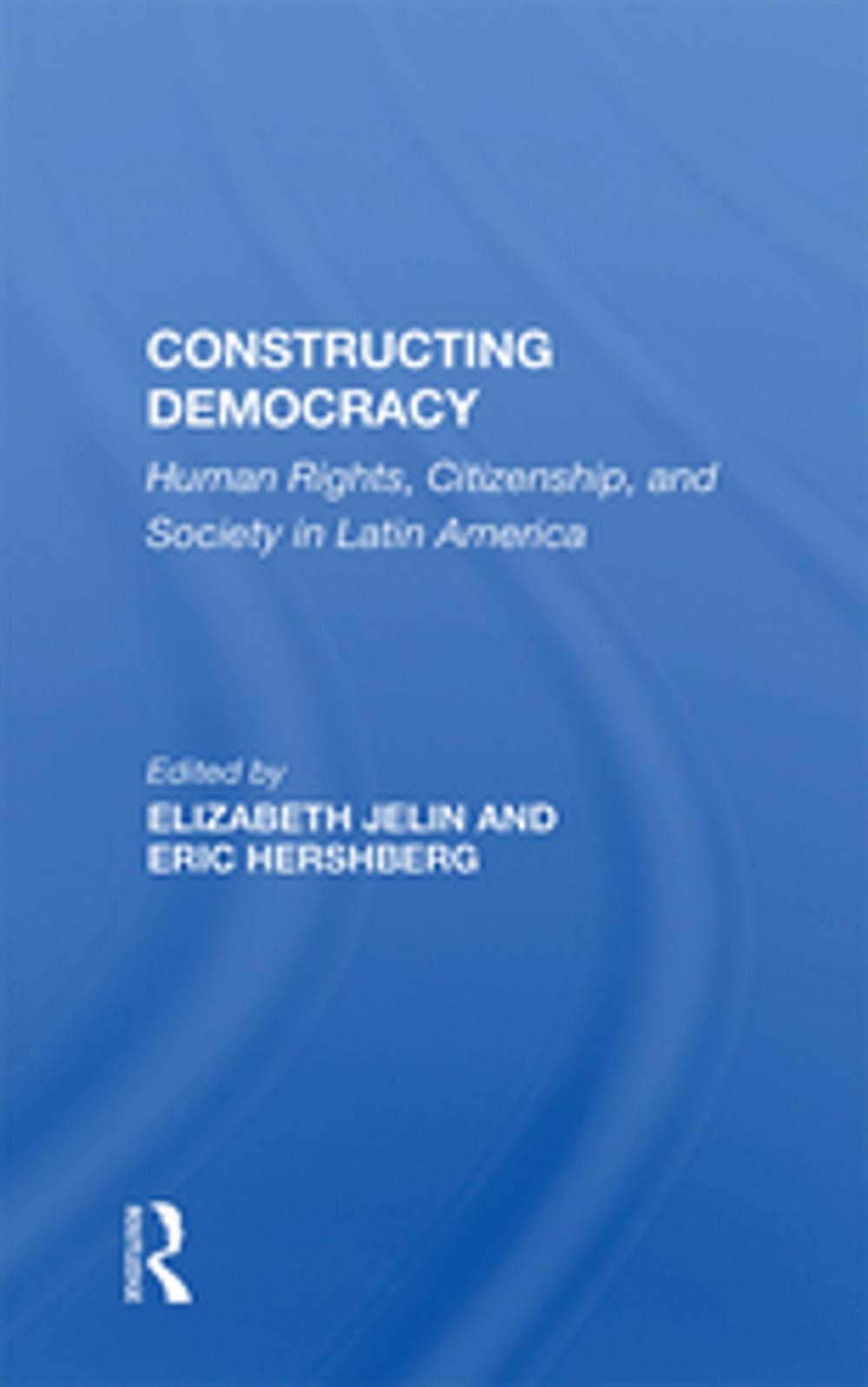 Big bigCover of Constructing Democracy