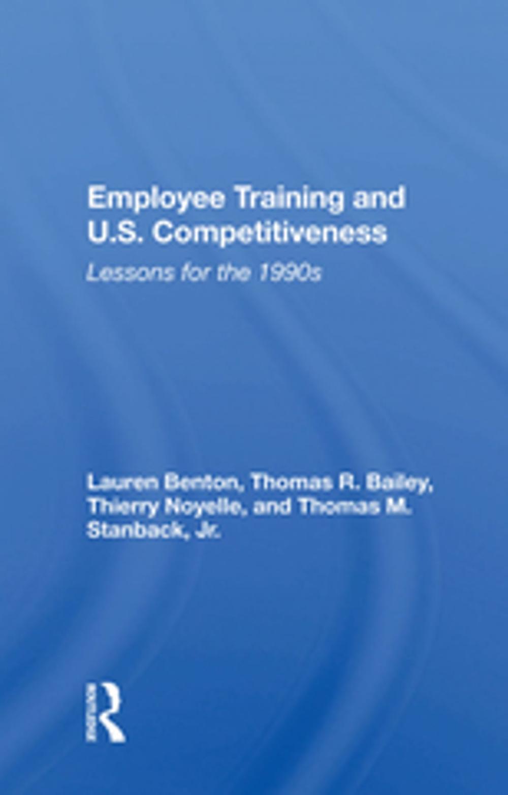 Big bigCover of Employee Training And U.s. Competitiveness