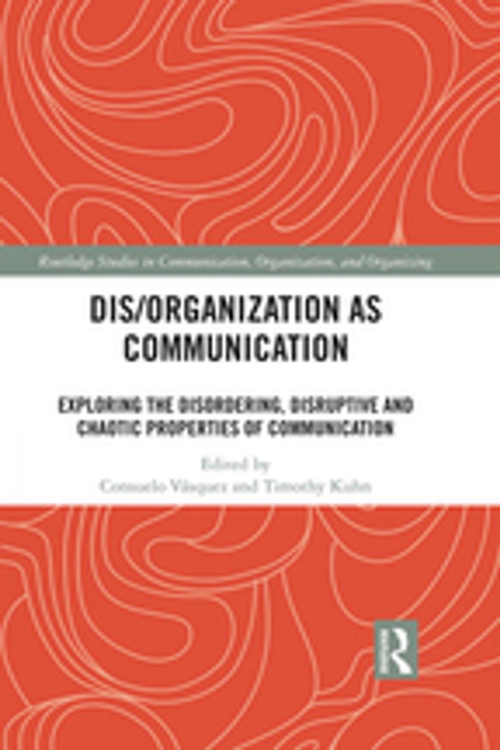 Big bigCover of Dis/organization as Communication