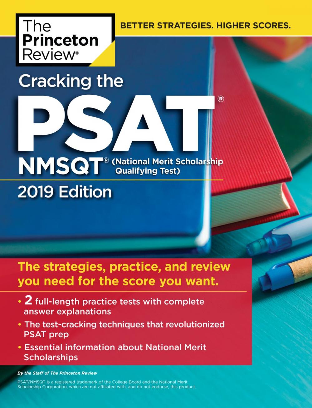 Big bigCover of Cracking the PSAT/NMSQT with 2 Practice Tests, 2019 Edition