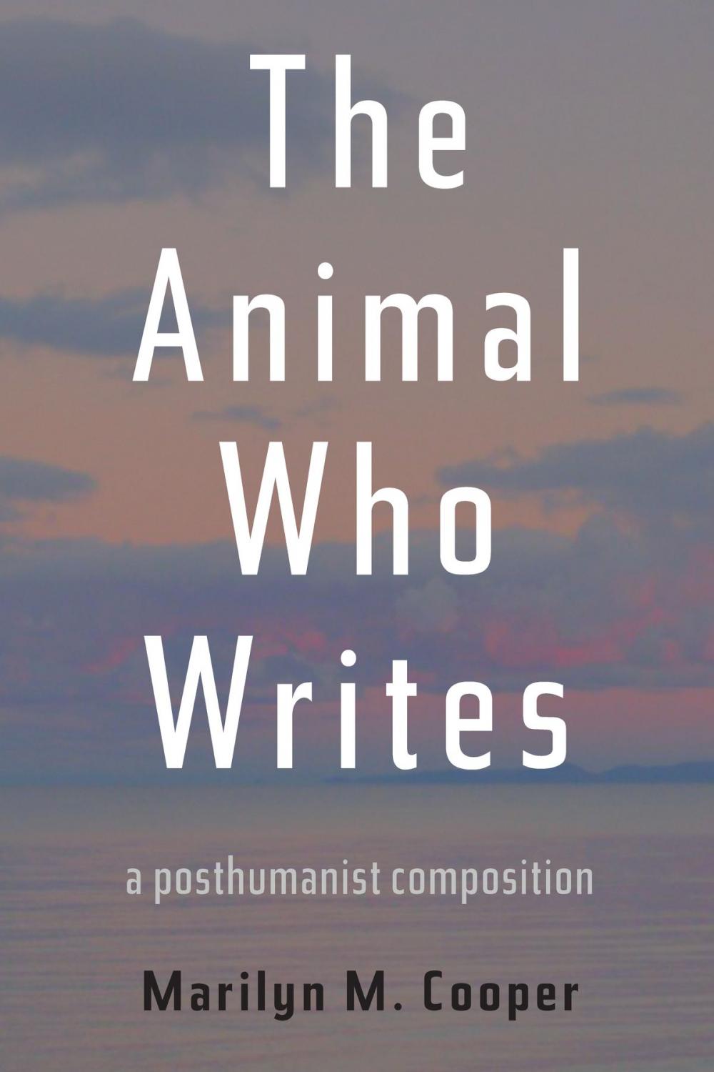 Big bigCover of The Animal Who Writes