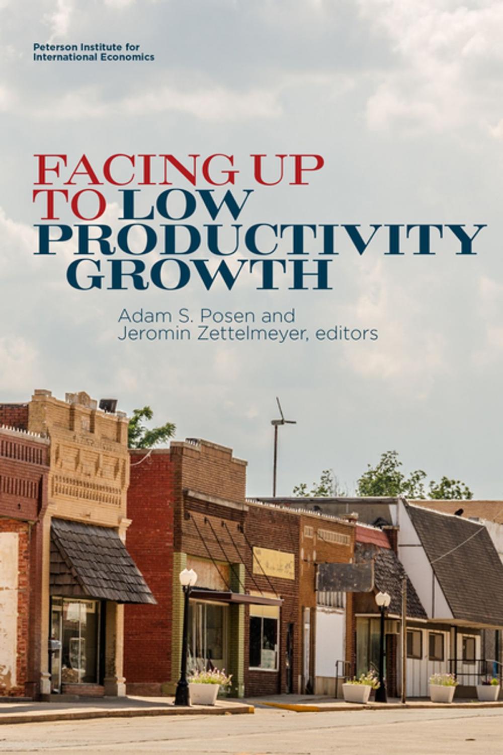 Big bigCover of Facing Up to Low Productivity Growth