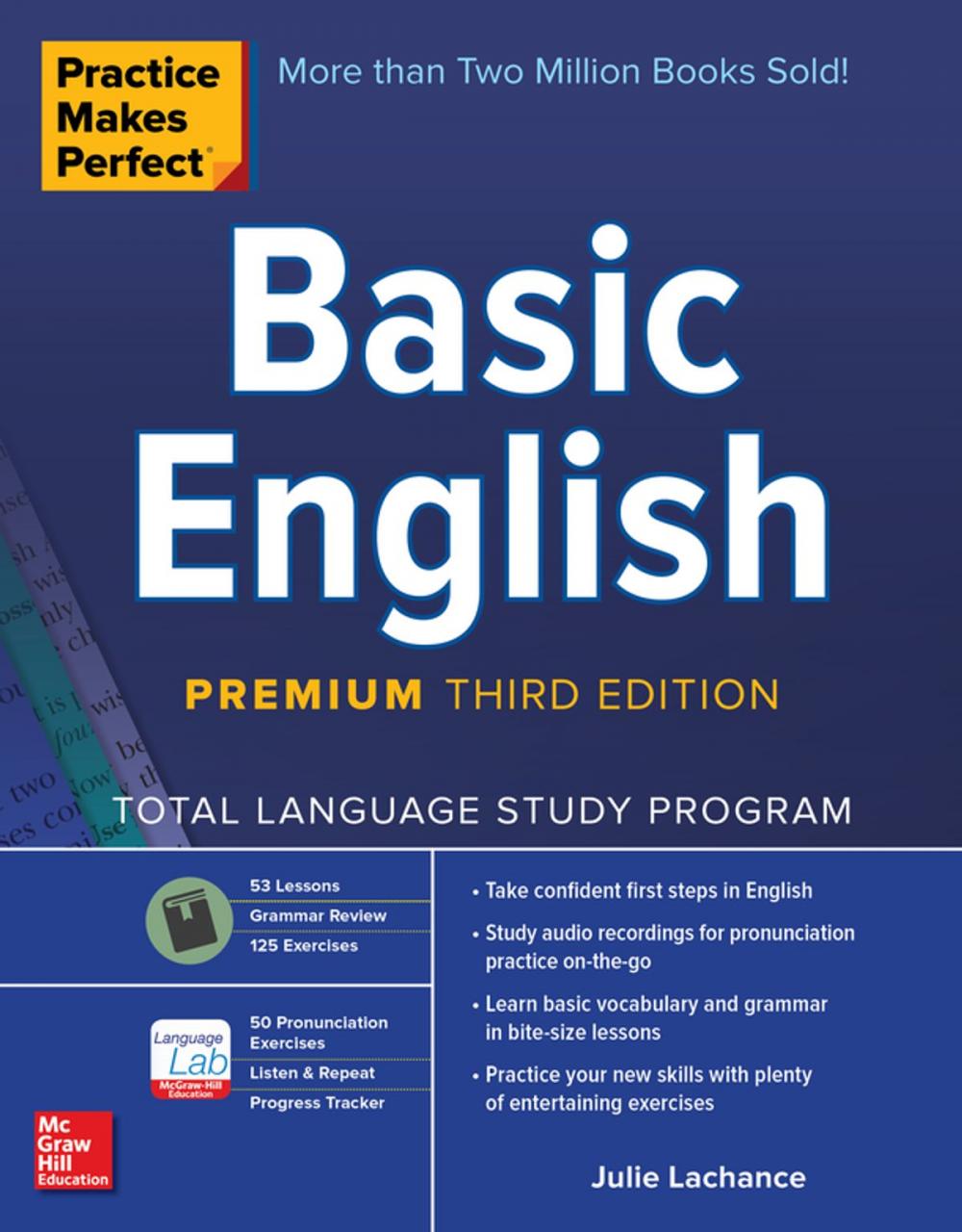 Big bigCover of Practice Makes Perfect: Basic English, Premium Third Edition