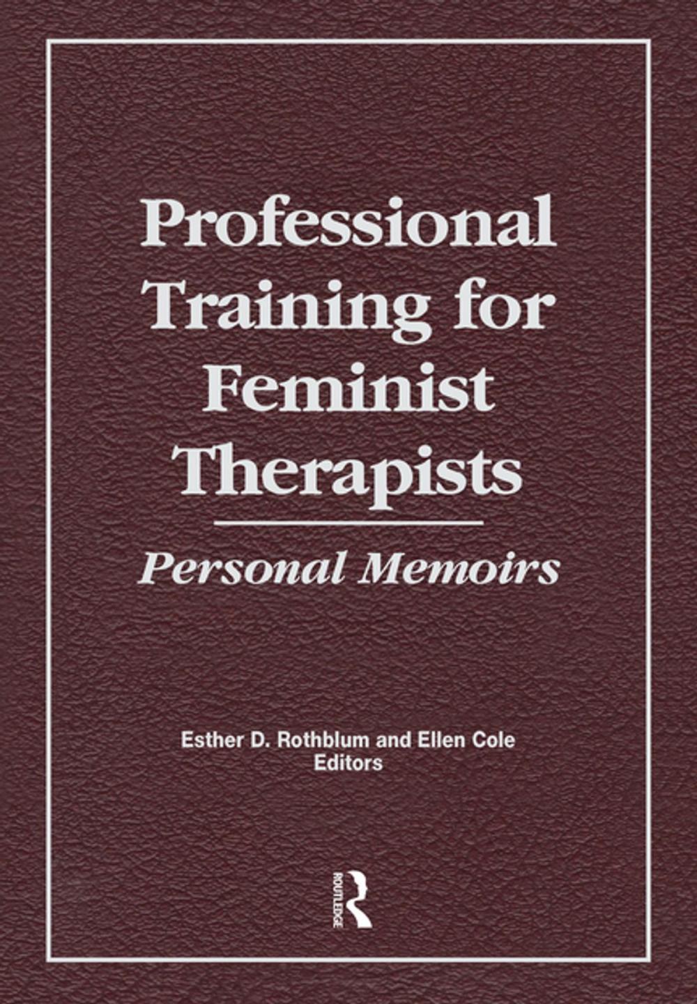 Big bigCover of Professional Training for Feminist Therapists