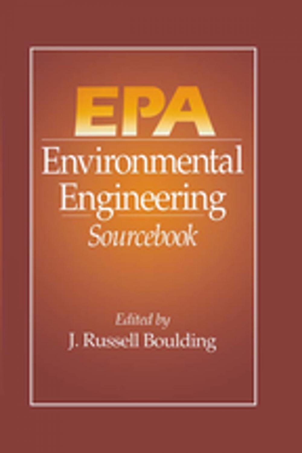 Big bigCover of EPA Environmental Engineering Sourcebook