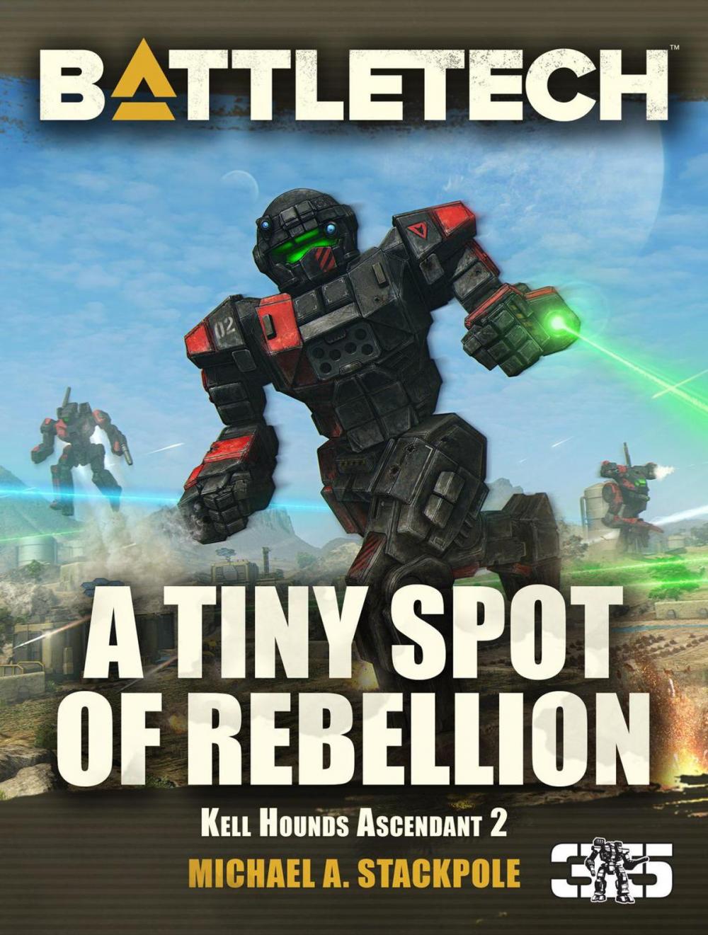 Big bigCover of BattleTech: A Tiny Spot of Rebellion