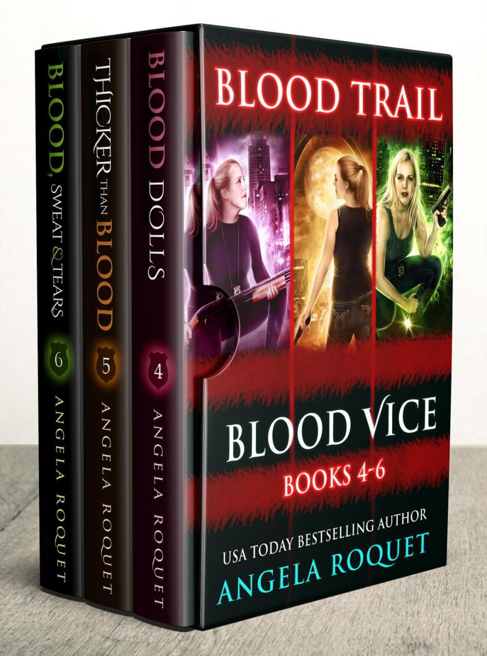 Big bigCover of Blood Trail (Blood Vice Books 4-6)