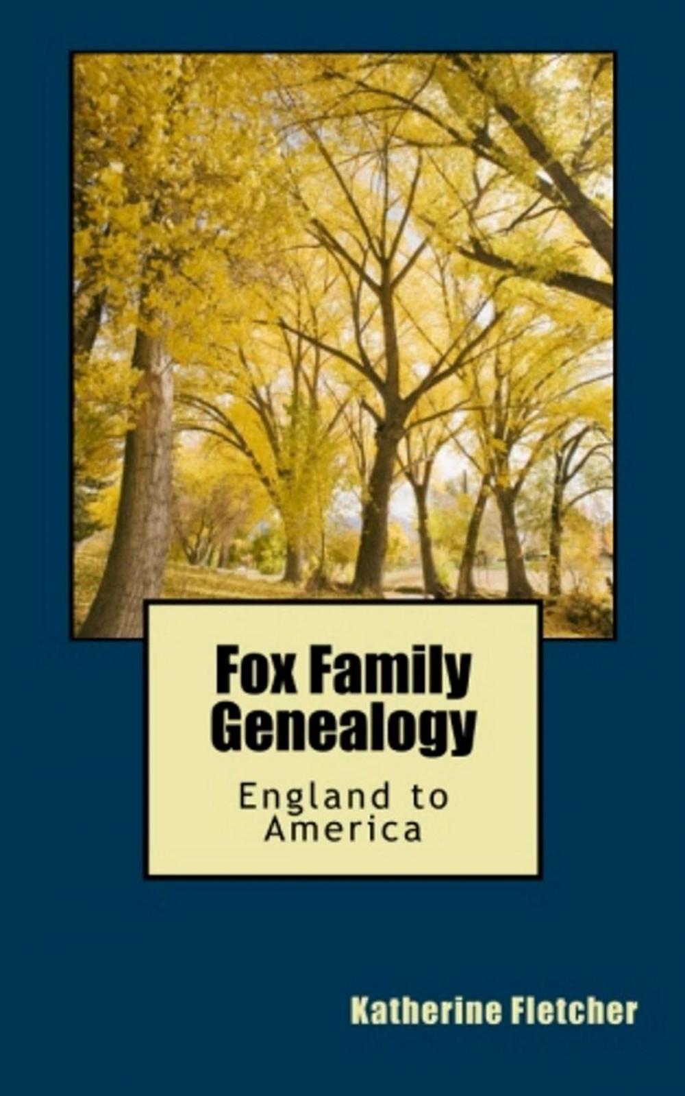 Big bigCover of Fox Family History