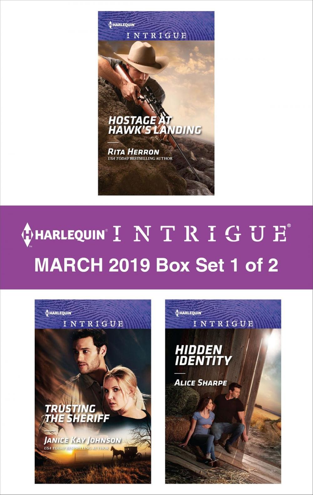 Big bigCover of Harlequin Intrigue March 2019 - Box Set 1 of 2