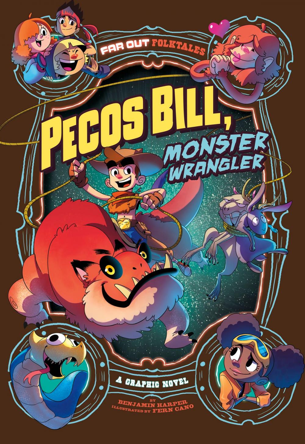 Big bigCover of Pecos Bill, Monster Wrangler