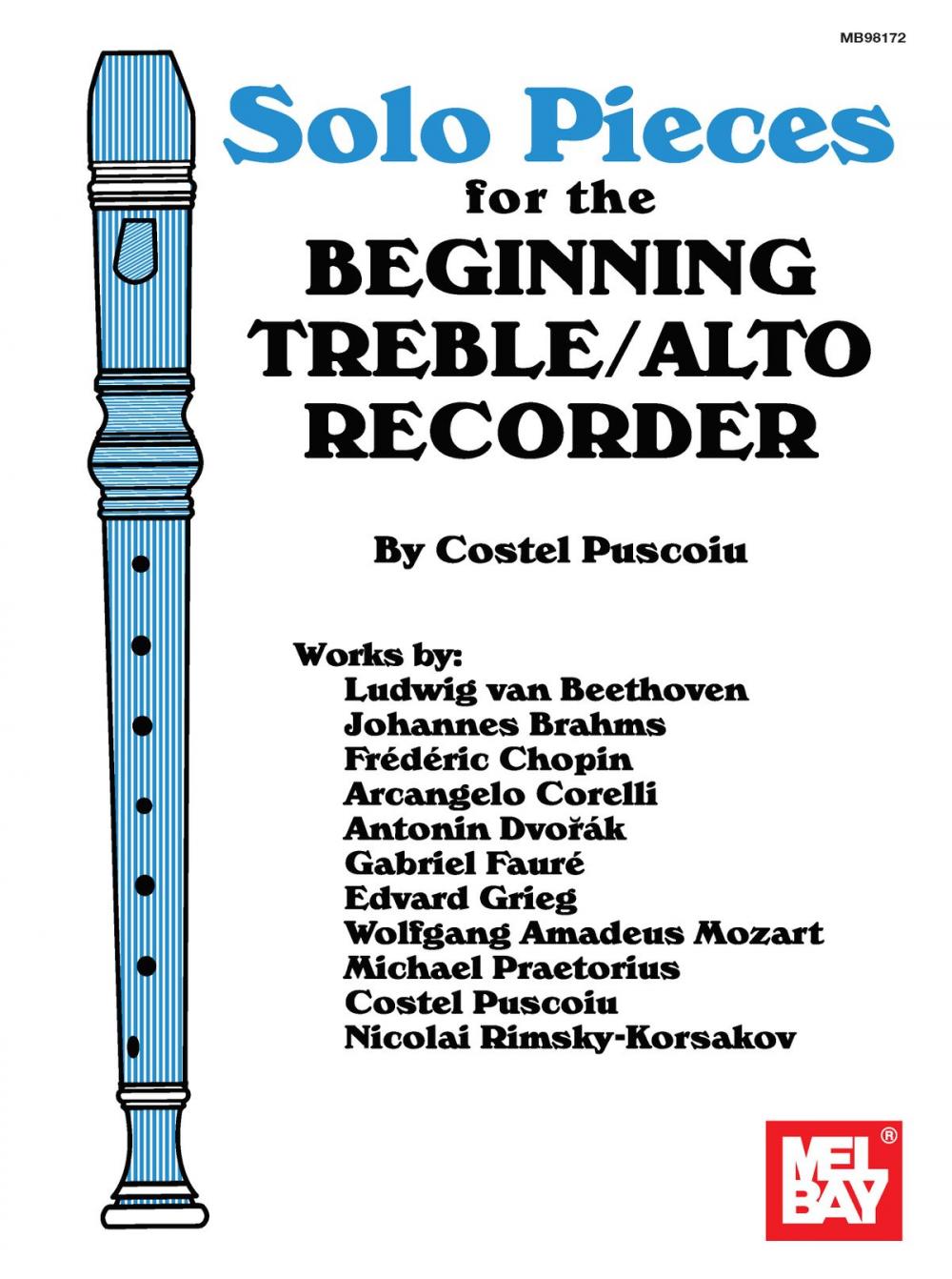 Big bigCover of Solo Pieces for the Beginning Treble/Alto Recorder