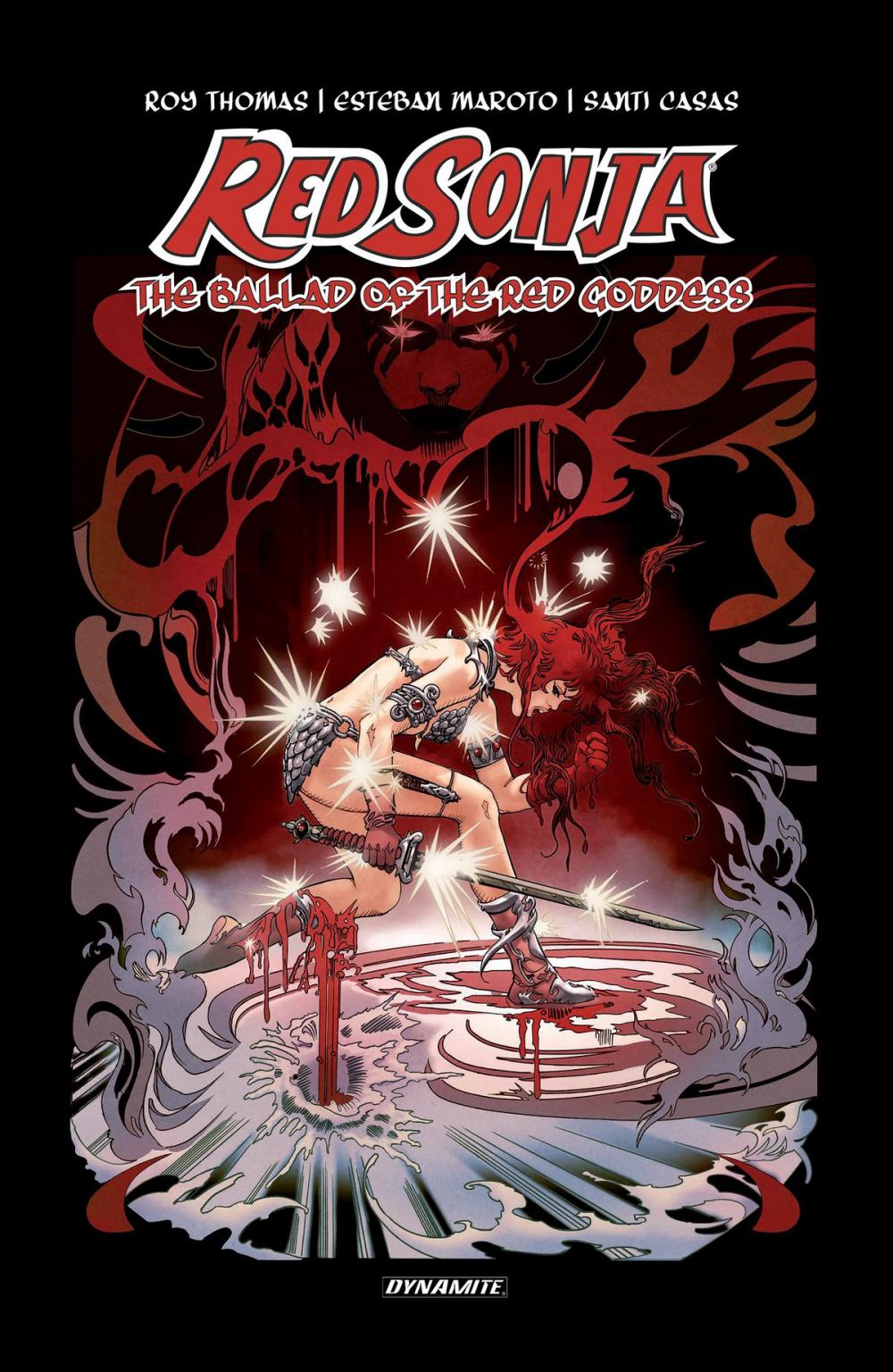 Big bigCover of Red Sonja: The Ballad of the Red Goddess Original Graphic Novel