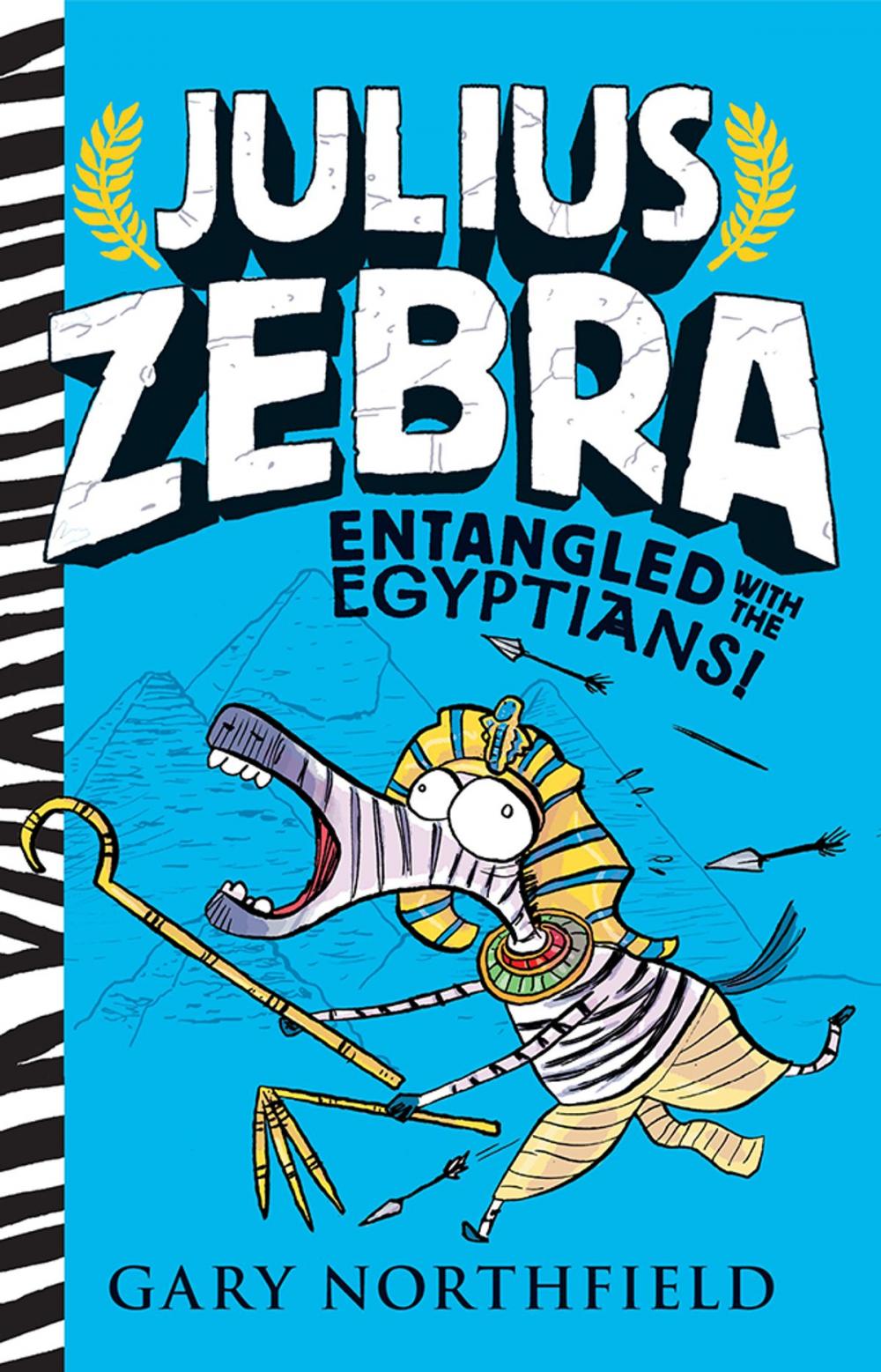 Big bigCover of Julius Zebra: Entangled with the Egyptians!