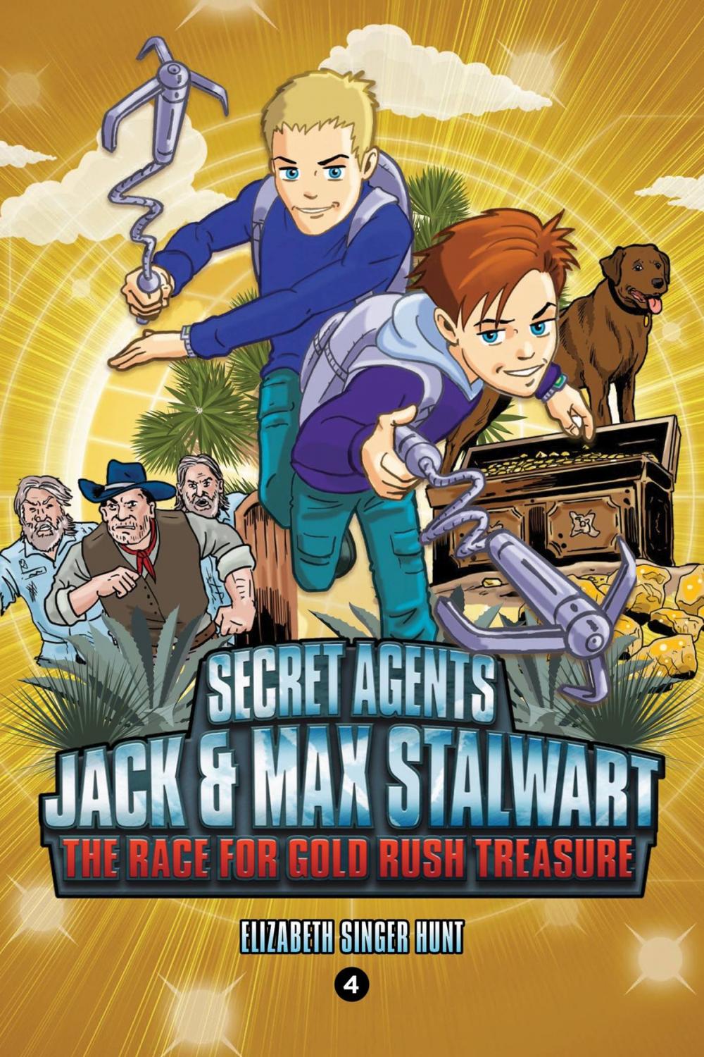 Big bigCover of Secret Agents Jack and Max Stalwart