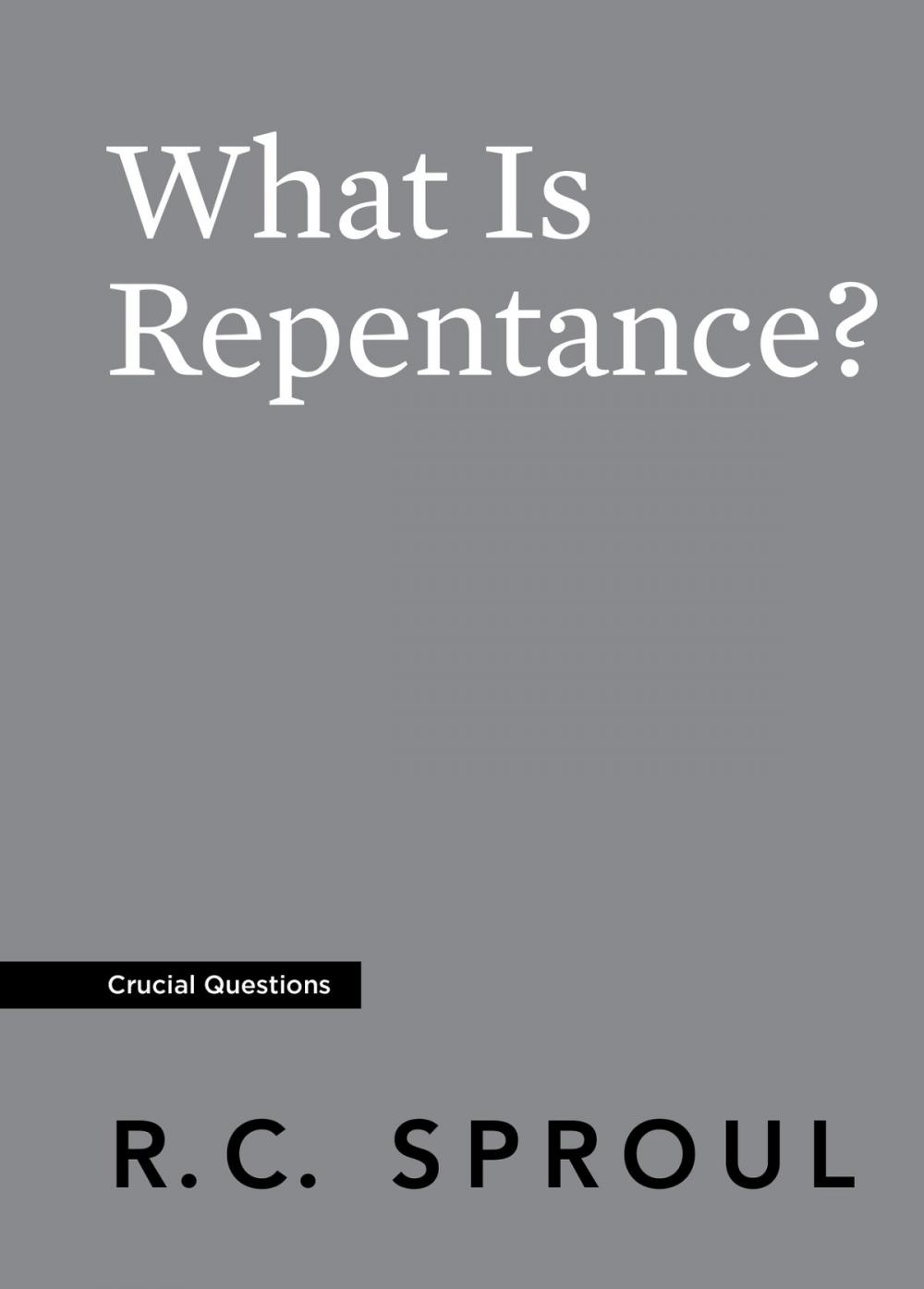 Big bigCover of What Is Repentance?