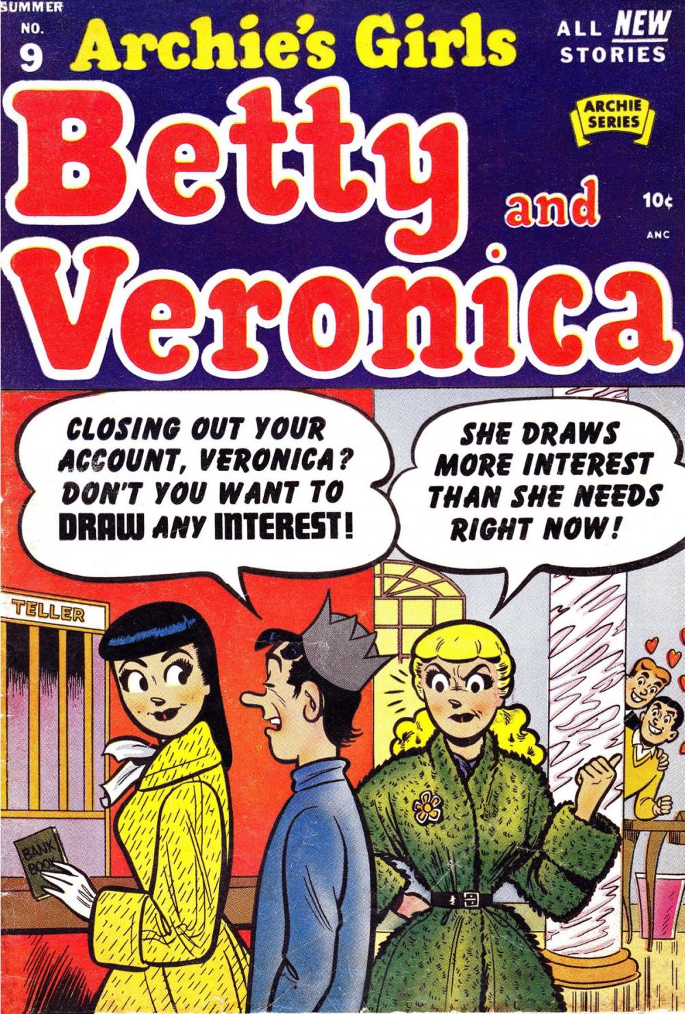 Big bigCover of Archie's Girls Betty & Veronica #9