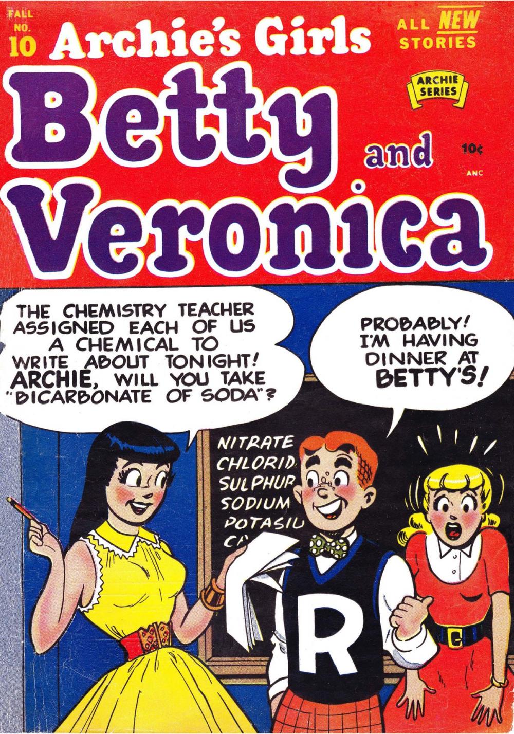 Big bigCover of Archie's Girls Betty & Veronica #10