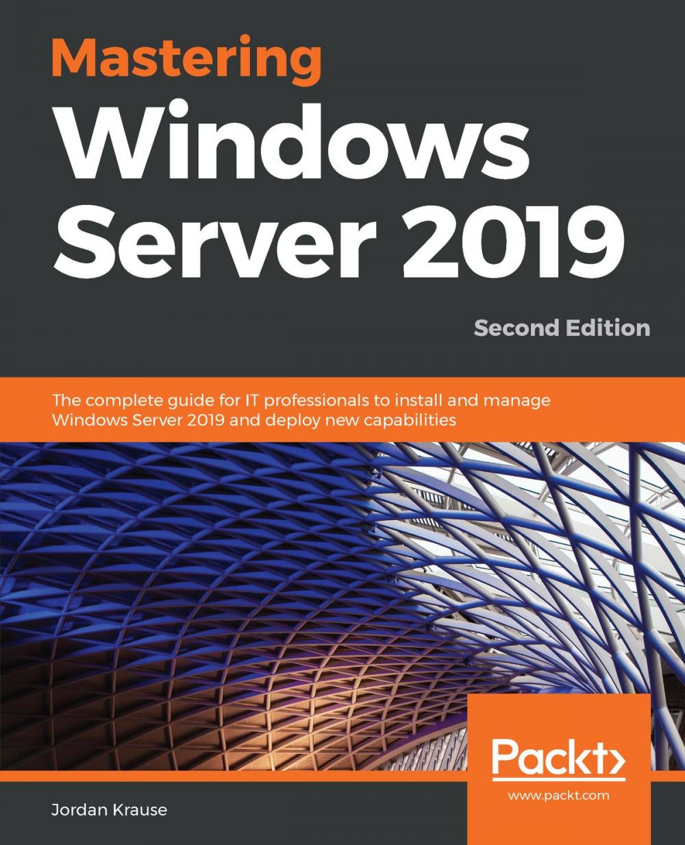 Big bigCover of Mastering Windows Server 2019