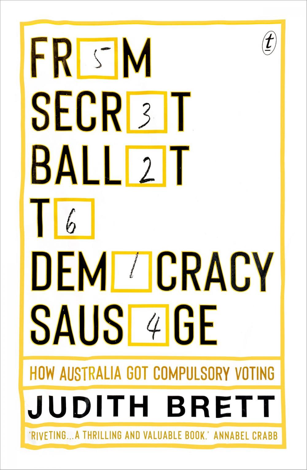 Big bigCover of From Secret Ballot to Democracy Sausage