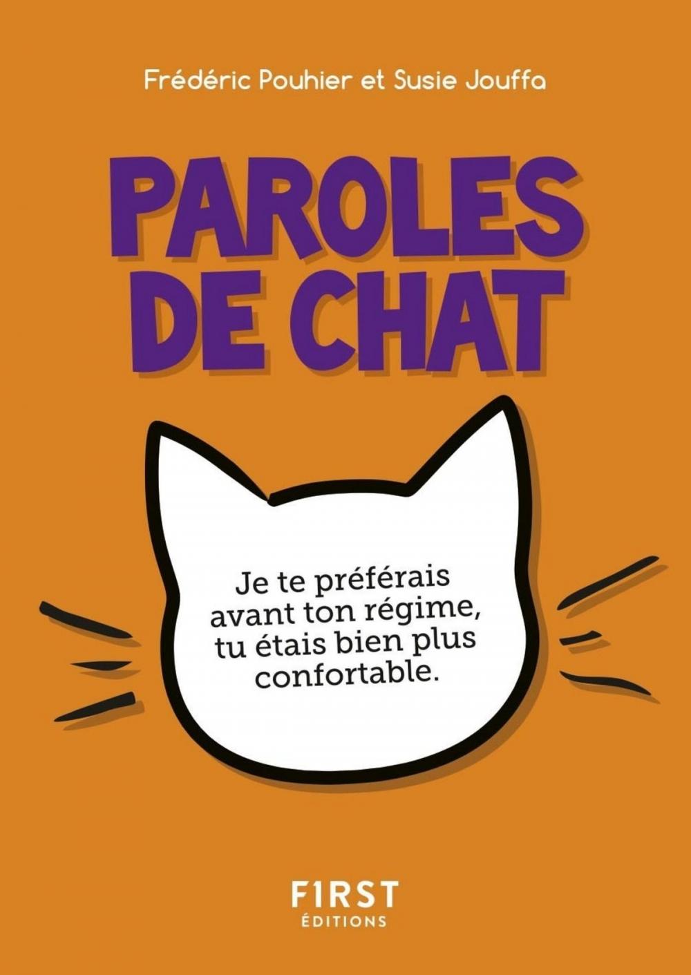 Big bigCover of Petit Livre de - Paroles de chat