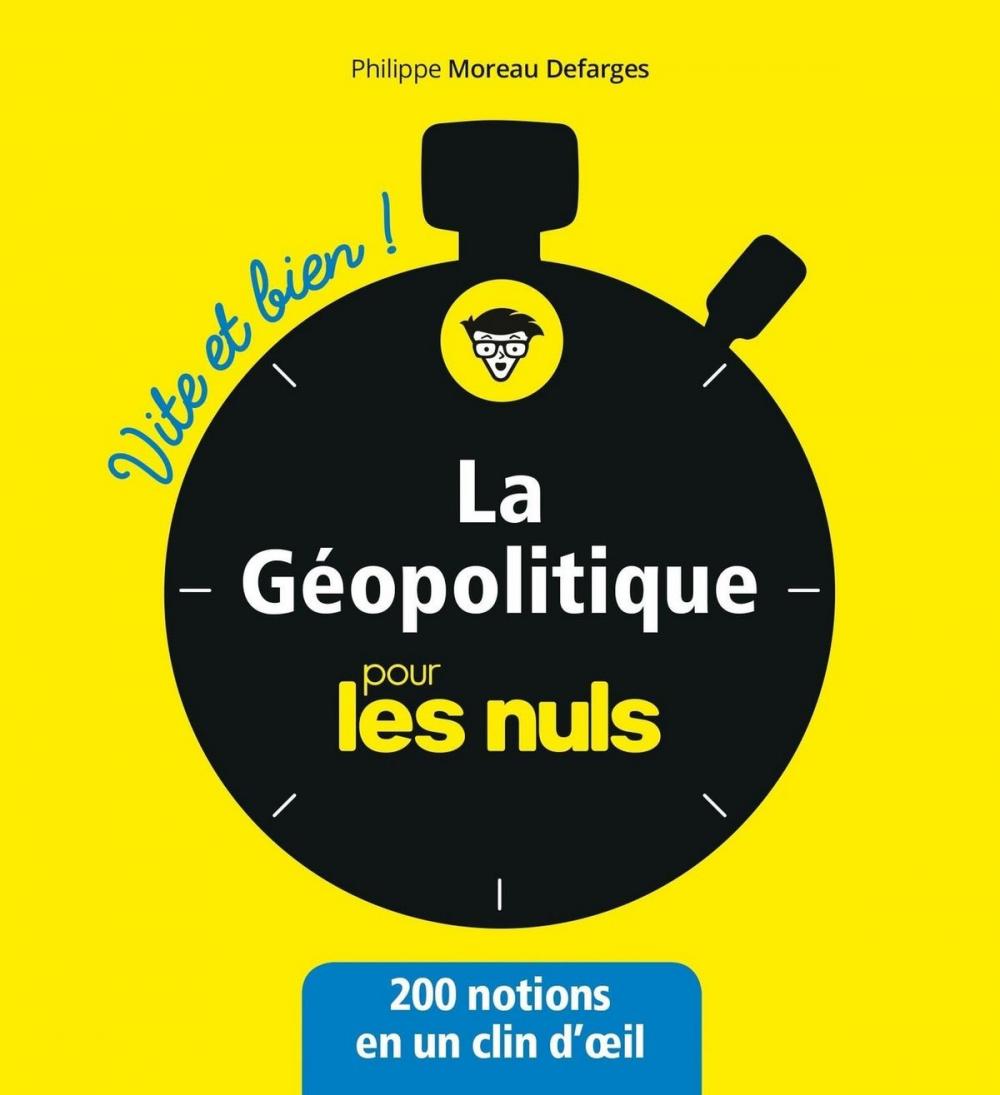 Big bigCover of La géopolitique pour les Nuls - Vite et bien