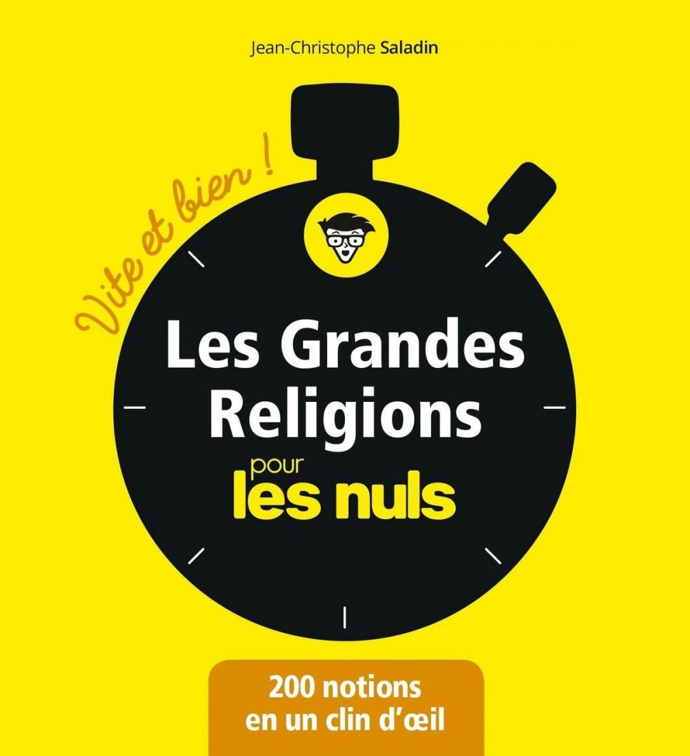 Big bigCover of Les grandes religions pour les Nuls - Vite et bien