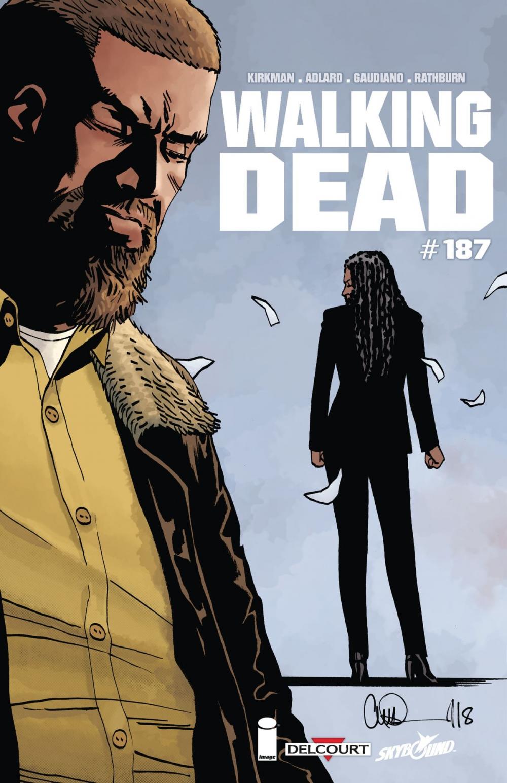 Big bigCover of Walking Dead #187