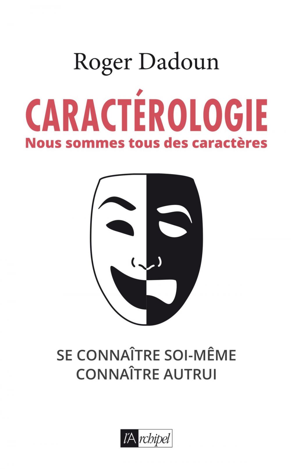 Big bigCover of Caractérologie