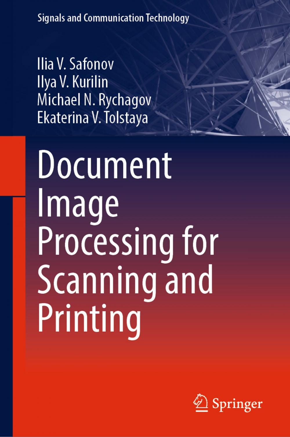 Big bigCover of Document Image Processing for Scanning and Printing