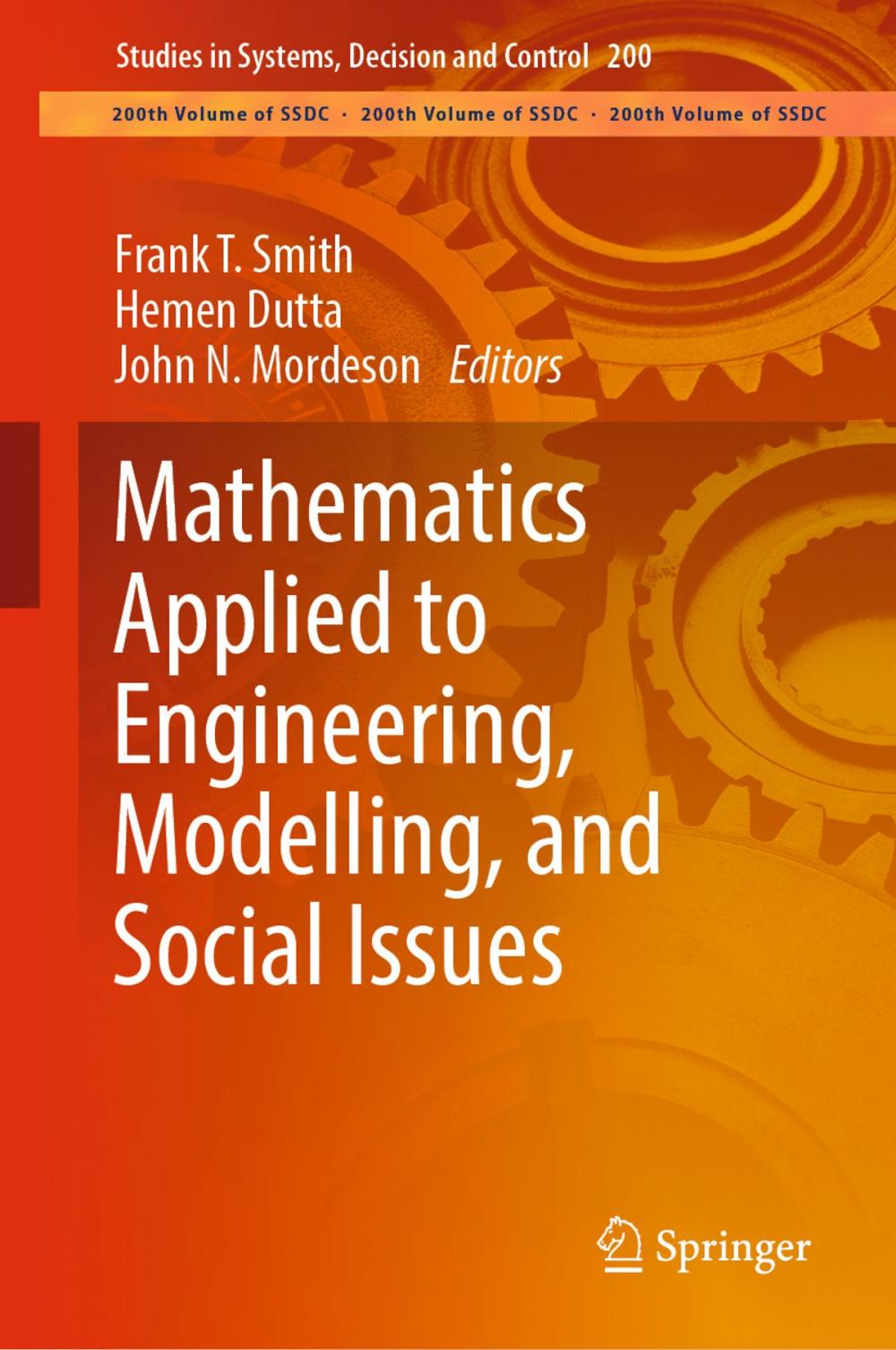 Big bigCover of Mathematics Applied to Engineering, Modelling, and Social Issues