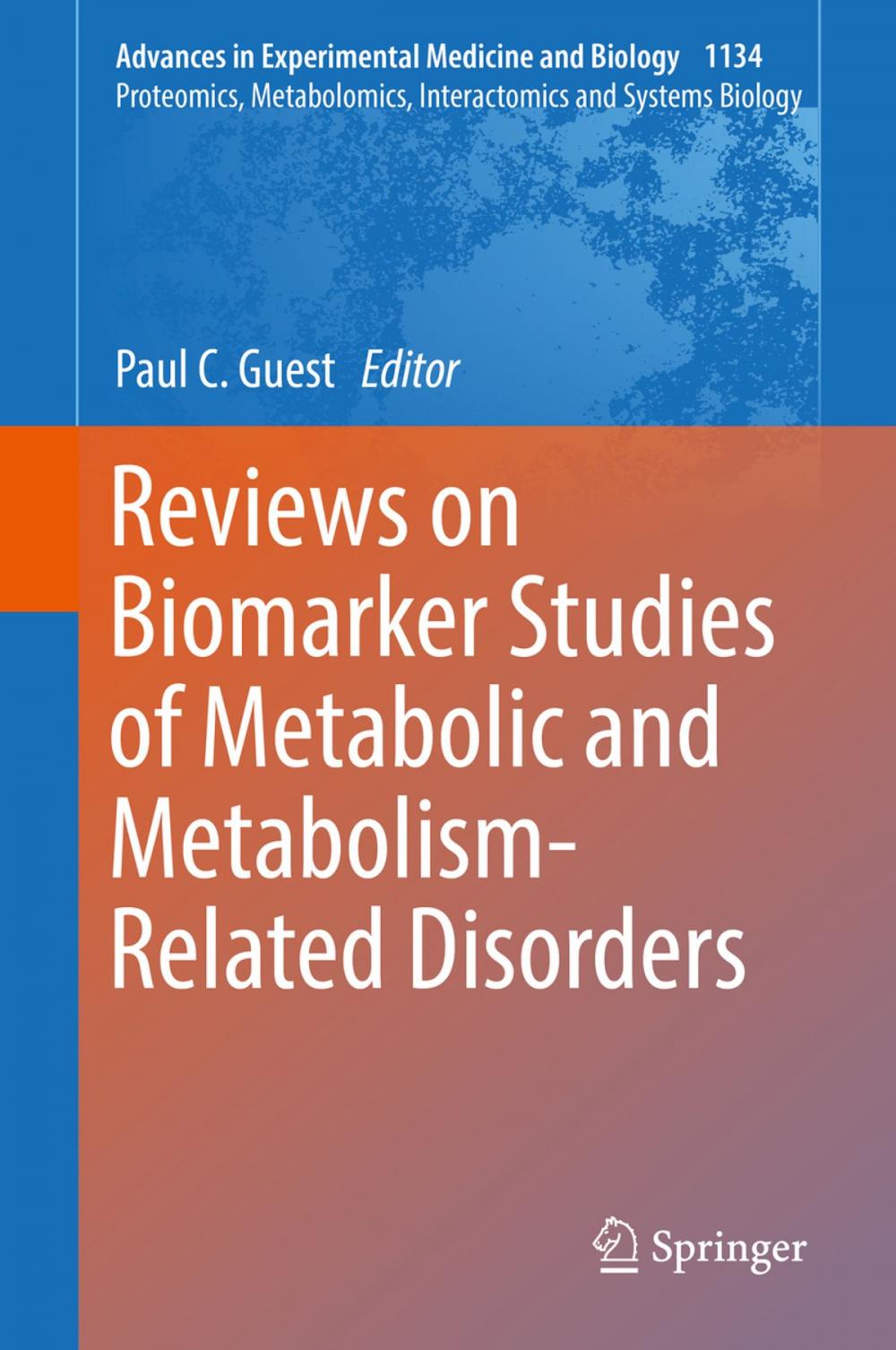 Big bigCover of Reviews on Biomarker Studies of Metabolic and Metabolism-Related Disorders