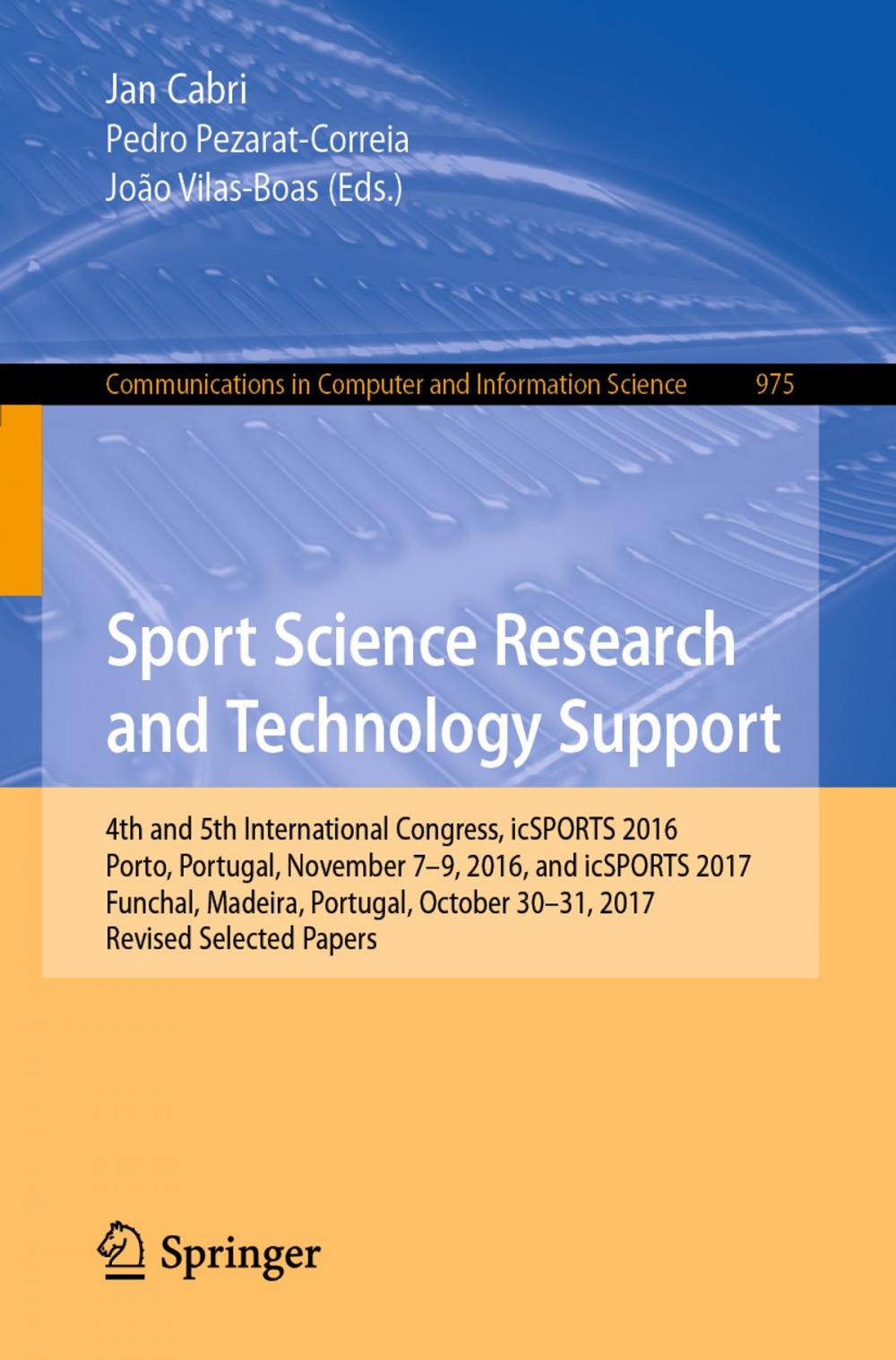 Big bigCover of Sport Science Research and Technology Support