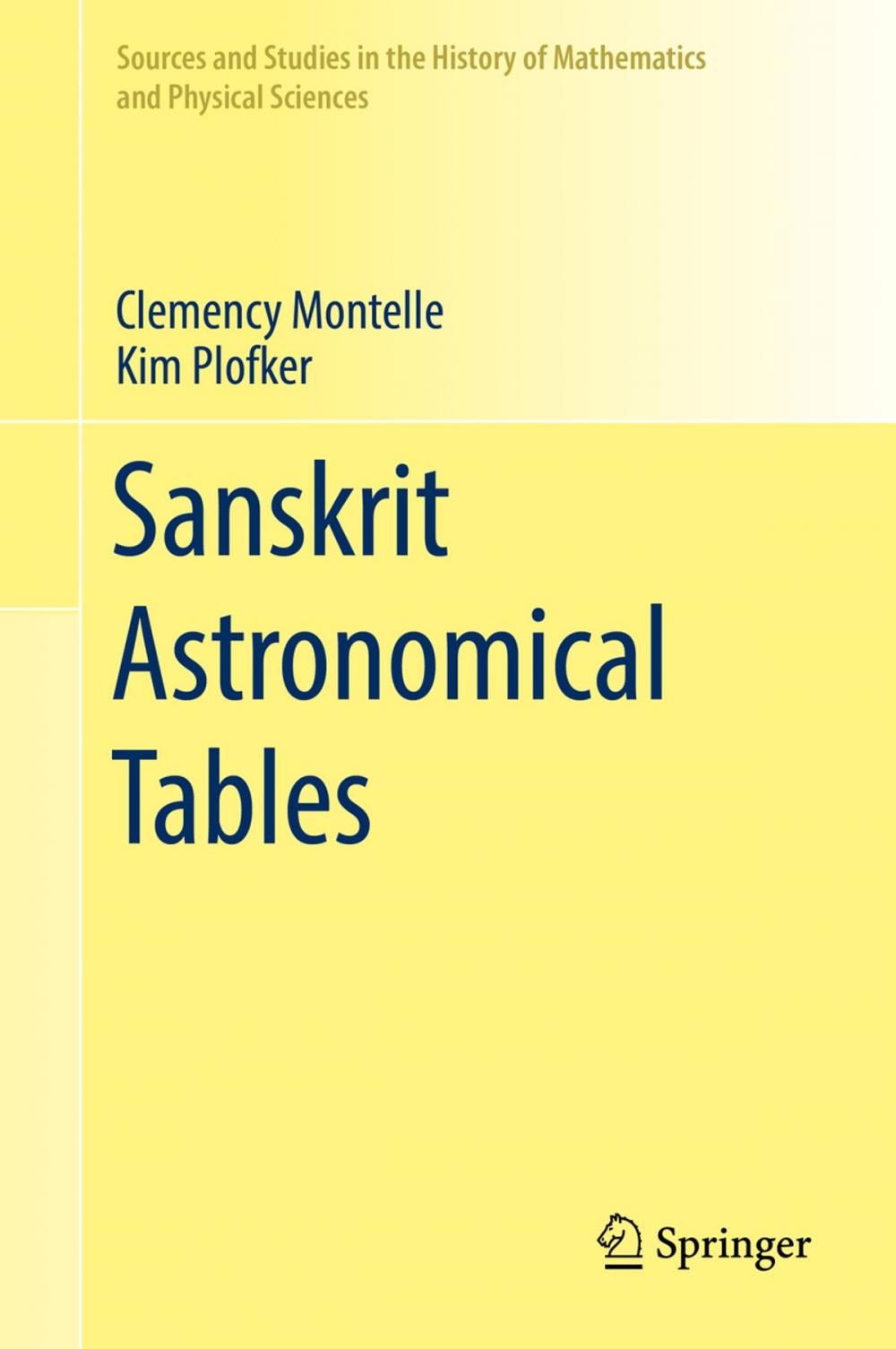 Big bigCover of Sanskrit Astronomical Tables