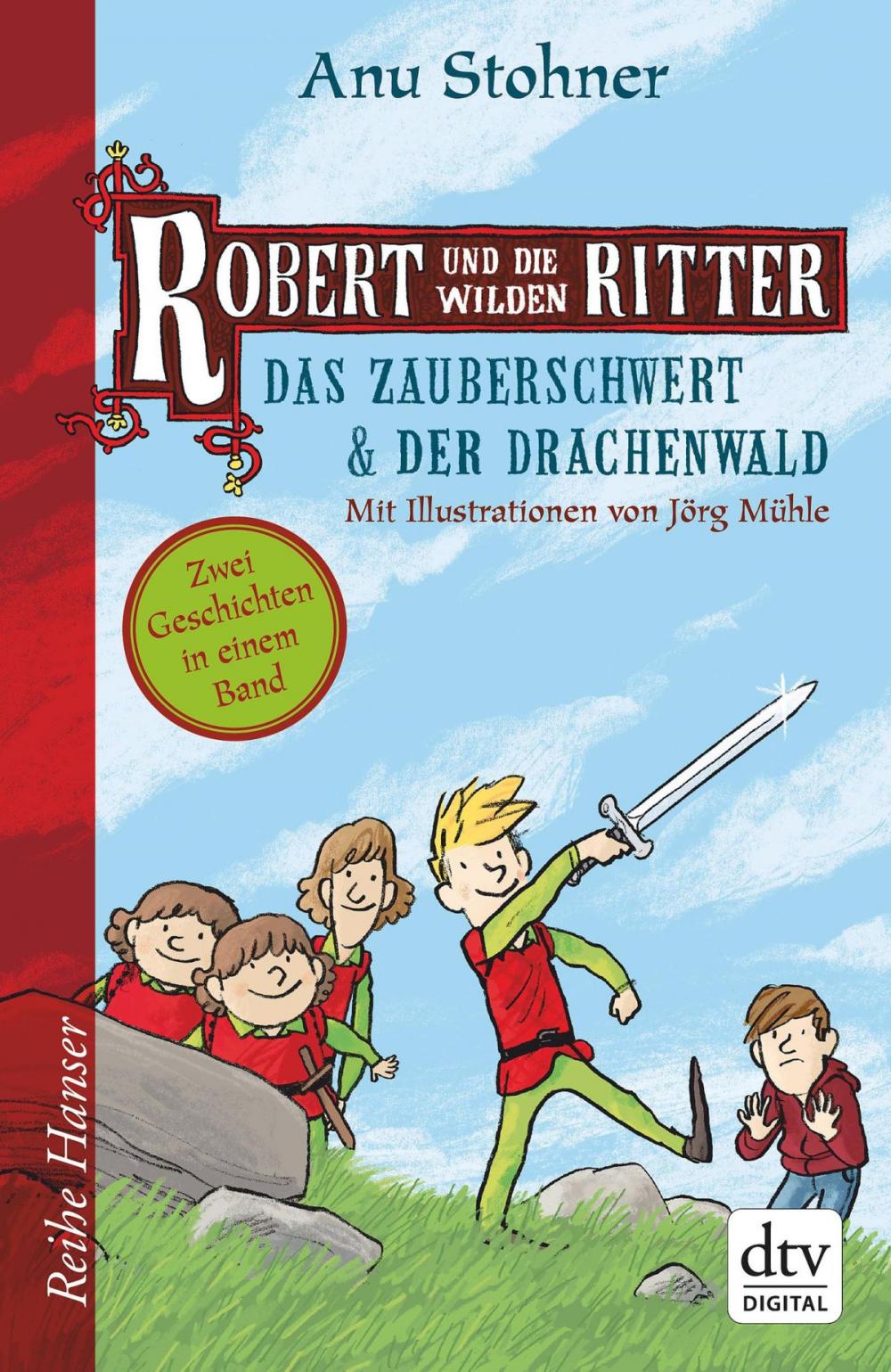 Big bigCover of Robert und die wilden Ritter Das Zauberschwert - Der Drachenwald