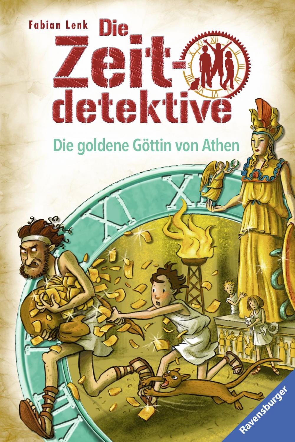 Big bigCover of Die Zeitdetektive, Band 40: Die goldene Göttin von Athen