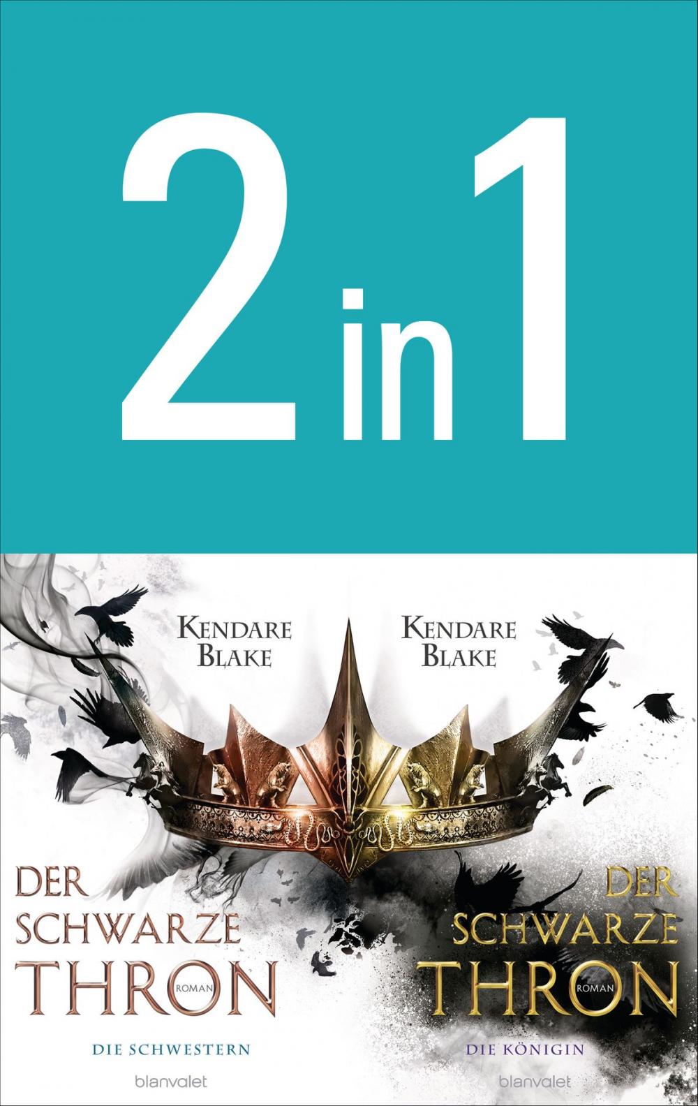 Big bigCover of Der Schwarze Thron: Die Schwestern / Die Königin (2in1-Bundle)