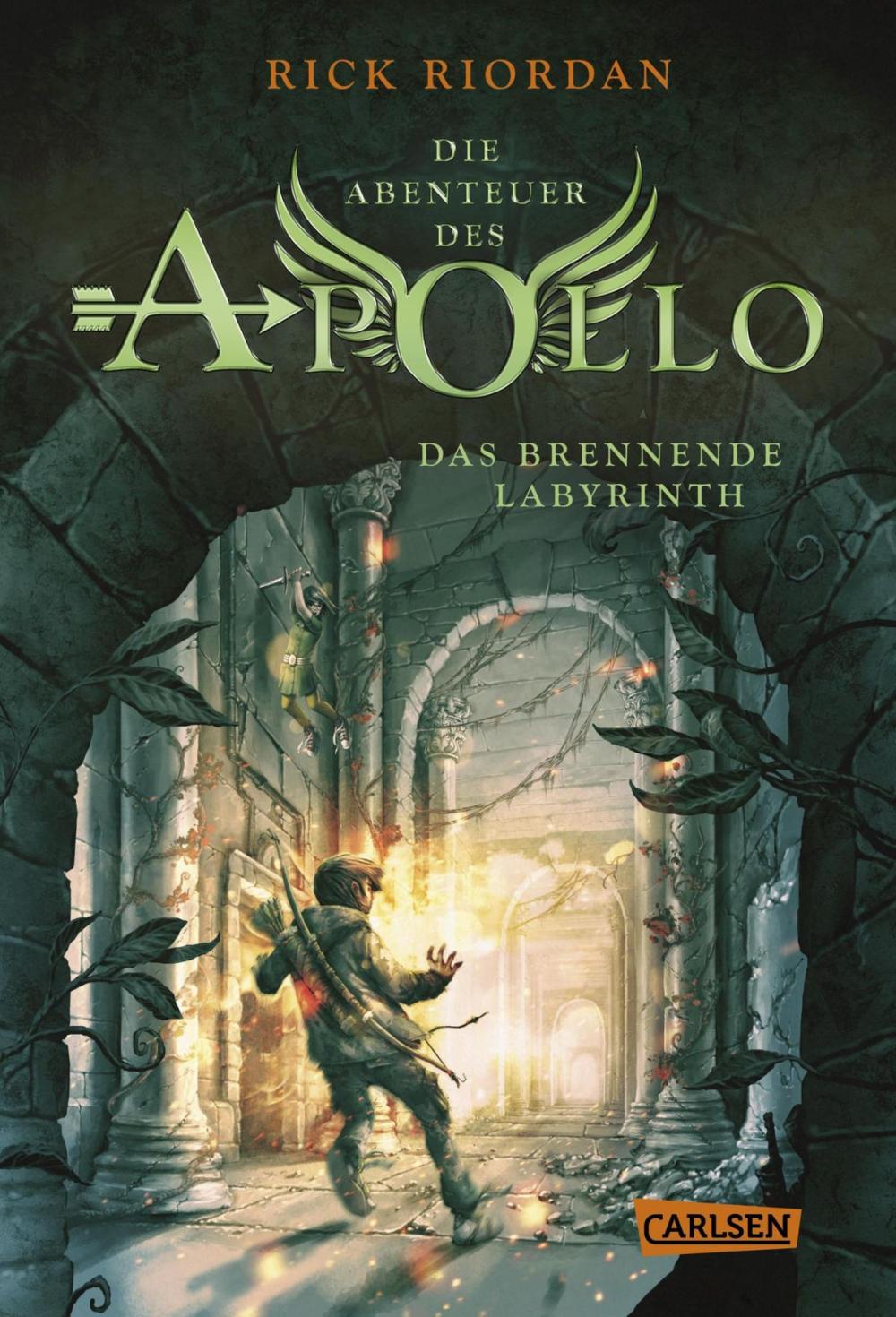 Big bigCover of Die Abenteuer des Apollo 3: Das brennende Labyrinth