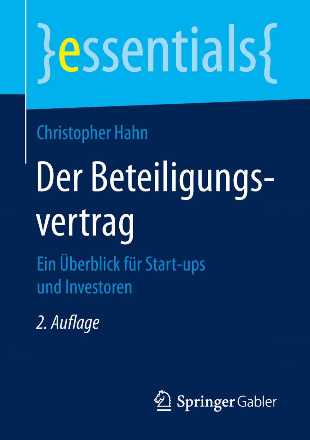 Big bigCover of Der Beteiligungsvertrag