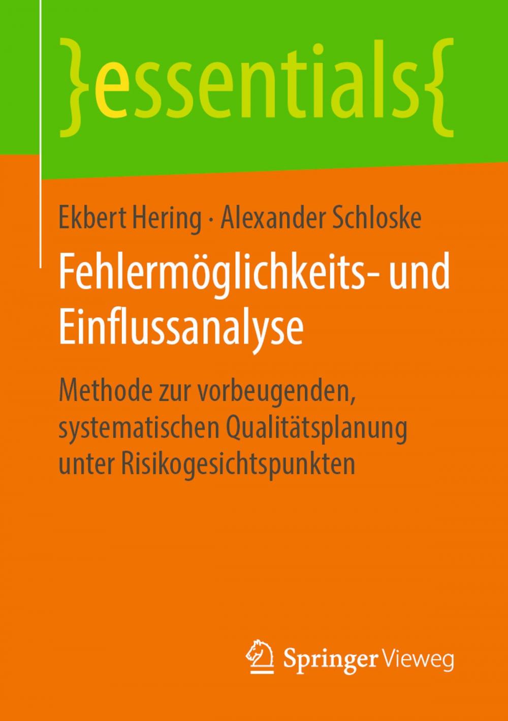 Big bigCover of Fehlermöglichkeits- und Einflussanalyse