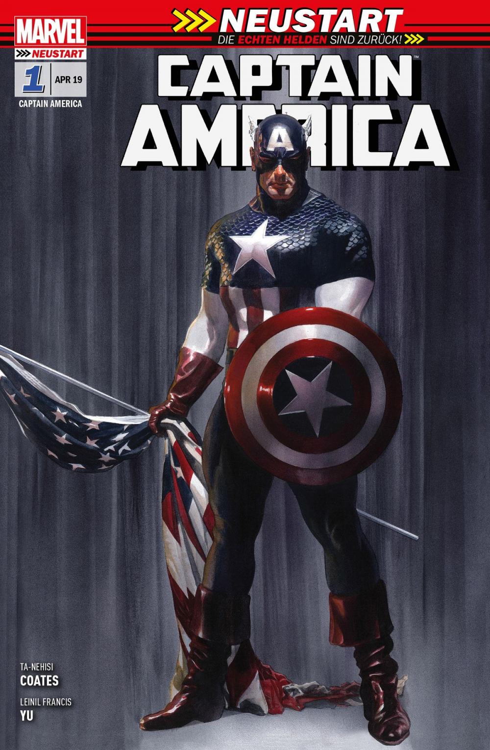 Big bigCover of Captain America 1 - Neuanfang